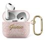 Guess GUA34GSMP AirPods 3 cover pink/pink 4G Script Metal Collection, Guess 3666339009779 3666339009779