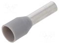 Tip: bootlace ferrule; insulated; 4mm2; 10mm; tinned; crimped; grey WAGO 216-207