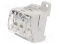 Splice terminal: distribution block; SUB; 192A; 1kV; grey; ways: 1 SIMET SUB220GY