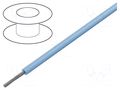 Wire; stranded; Cu; 24AWG; TFE; light blue; 600V; 30m; 1x24AWG; 100ft BELDEN 83004.006100