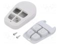 Enclosure: for remote controller; IP20; X: 36mm; Y: 58mm; Z: 13mm MASZCZYK P-31G/WH