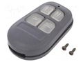 Enclosure: for remote controller; IP20; X: 36mm; Y: 58mm; Z: 13mm MASZCZYK P-31DG/TR