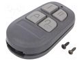 Enclosure: for remote controller; IP20; X: 36mm; Y: 58mm; Z: 13mm MASZCZYK P-31DG/G