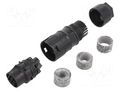 Connector: circular; socket; PRC; female; PIN: 5; 600V; latch; 35A PHOENIX CONTACT PRC5-FC-FS68-21HR