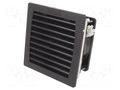 Fan: AC; axial; 230VAC; 67m3/h; 44dBA; IP54; 145x75x145mm; black WEIDMÜLLER FF-22-54/230V-BK
