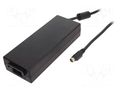 Power supply: switching; 12VDC; 12.5A; Out: KYCON KPPX-4P; 150W XP POWER ALM150PS12