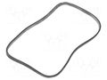 Rubber bands; ESD; 178x3.2mm; Thk: 1.6mm; 173pcs; black; <1MΩ EUROSTAT GROUP ERS-701016017
