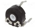 Potentiometer: mounting; horizontal; 500kΩ; 100mW; ±20%; linear PIHER PT6MV-504A20