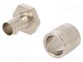 Straight terminal connector; brass; HelaGuard SC; -100÷300°C HELLERMANNTYTON SC10-PC-NPB