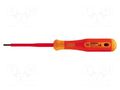 Screwdriver; insulated; slot; SL 2.5; Blade length: 75mm BERNSTEIN BRN-14-651-VDE