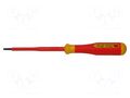 Screwdriver; insulated; slot; SL 3.5; Blade length: 100mm BERNSTEIN BRN-14-652-VDE