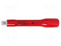 Extension; insulated; 3/8"; 125mm BERNSTEIN BRN-16-478-VDE