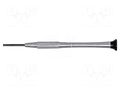 Screwdriver; precision; slot; 1.5x0.23mm; Blade length: 16mm BERNSTEIN BRN-4-372-AL
