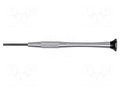 Screwdriver; precision; slot; 2x0.4mm; Blade length: 22mm BERNSTEIN BRN-4-373-AL