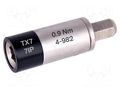 Adapter; max.0.9Nm; Kind: torque; Mounting: 1/4" BERNSTEIN BRN-4-982