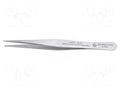 Tweezers; 120mm; Blade tip shape: round; universal BERNSTEIN BRN-5-064