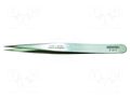 Tweezers; 130mm; Blade tip shape: sharp; universal BERNSTEIN BRN-5-077