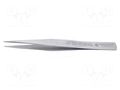 Tweezers; 130mm; Blade tip shape: sharp; universal BERNSTEIN BRN-5-078-UF