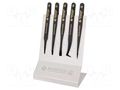 Tweezers-set; for precision works; ESD; 5pcs. BERNSTEIN BRN-5-180