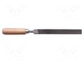 File; flat; wood; 100mm BERNSTEIN BRN-5-231