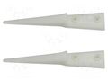 Tip; Blade tip shape: rounded; Type of tweezers: straight; 2pcs. BERNSTEIN BRN-5-441-0