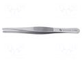 Tweezers; 120mm; Blade tip shape: flat,rounded; universal BERNSTEIN BRN-5-866