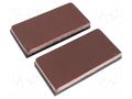 Set of protective jaws; 2pcs; vice BERNSTEIN BRN-9-900-E50-LEDE