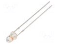 LED; red/pink; 3mm; 30°; Front: convex; 2.1÷2.6/3.1÷3.6VDC; round OPTOSUPPLY OSRKP23131A