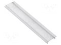 Cover for LED profiles; transparent; 1m GTV Poland GTV-OTGLAX-1M