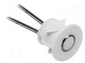 Touch switch; white; 12VDC; dimmer GTV Poland GTV-WDSB-10DIM
