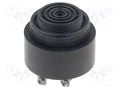 Signaller: sound; buzzer; 230VAC; 90dB; AE20M; IP55; black; Ø43x33mm MOFLASH SIGNALLING AE20M-230AC