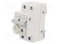 Fuse disconnector; 10x38mm; for DIN rail mounting; 20A; 400V HAGER L95200