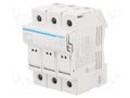 Fuse disconnector; 10x38mm; for DIN rail mounting; 32A; 690V HAGER LSN503