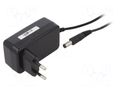 Power supply: switching; mains,plug-in; 12VDC; 2A; 24W; 86.2%; POSC POS POSC12200A-H-25