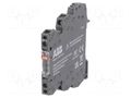 Relay: interface; SPDT; Ucoil: 230VAC,230VDC; 6A; 6A/250VAC ABB RB121-230VUC