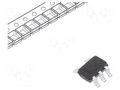 IC: digital; NOT; Ch: 1; CMOS; SMD; SC70-5; 1.65÷5.5VDC; -40÷125°C TEXAS INSTRUMENTS SN74LVC1G14DCKT