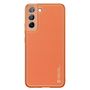 Dux Ducis Yolo elegant cover made of ecological leather for Samsung Galaxy S22 + (S22 Plus) orange, Dux Ducis 6934913040195 6934913040195