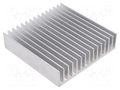 Heatsink: extruded; L: 100mm; W: 100mm; H: 25mm; 1.85K/W; aluminium CARLO GAVAZZI RHS10025D