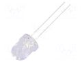 LED; green; 8mm; 14400÷18000mcd; 30°; Front: convex; 3.6÷3.6VDC OPTOSUPPLY OSG3DA8131A