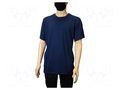 T-shirt; ESD; men's,XXXXL; cotton,polyester,carbon fiber EUROSTAT GROUP ERS-517324040G