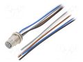 Cable: for sensors/automation; M12; PIN: 5; straight; 1m; plug; PUR MURR ELEKTRONIK 7000-P4295-9800100