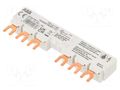 Busbar; 10mm2; Poles: 3; 690VAC; 250VDC; 6kV; Inom: 65A; fork ABB PS1-2-1-65