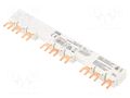 Busbar; 10mm2; Poles: 3; 690VAC; 250VDC; 6kV; Inom: 65A; fork ABB PS1-3-1-65