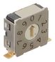 ROTARY CODED SWITCH, 10POS, 20V, R/A SMD FD02FR10H