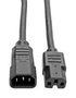 POWER CORD, IEC C14/IEC C15, 6FT, 16A P018-006