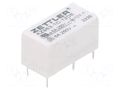 Relay: electromagnetic; SPDT; Ucoil: 12VDC; 6A; 6A/250VAC; 6A/30VDC ZETTLER AZ963-1C-12DE