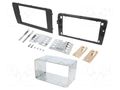 Radio frame; Audi; 2 DIN; black ACV RAM-40.1032