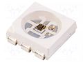 Programmable LED; RGB; SMD; 5050,PLCC6; 5x5x1.6mm; 120°; 20mA BRIGHTEK (EUROPE) N0M59S06IC