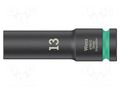Socket; 6-angles,socket spanner,impact; HEX 13mm; 1/2"; long WERA WERA.05004830001