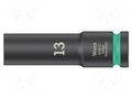 Socket; 6-angles,socket spanner,impact; HEX 13mm; 1/2"; long WERA WERA.05004830001